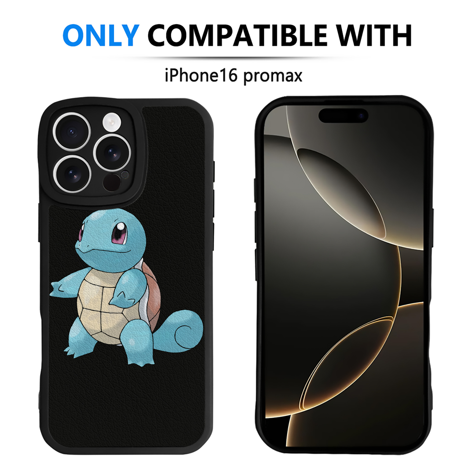 （画像用） ポケットモンスター Pokémon 【iPhone 16シリーズ対応】シリコンスマホケース（レザー調） 材質：シリコン